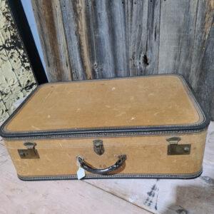 American Vintage Tan Suitcase