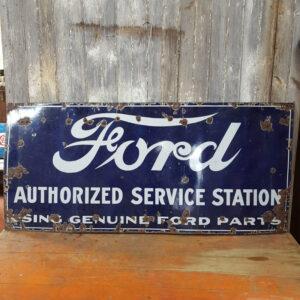 Original Enamel Ford Sign