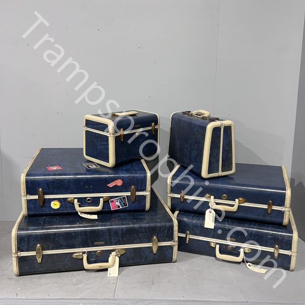 Blue Samsonite Suitcase Set
