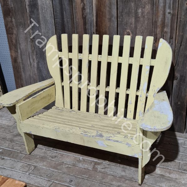 Adirondack Plank Garden Chair Yellow