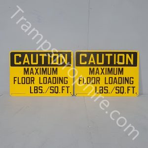 Metal Caution Sign Factory Warehouse