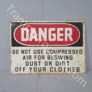 Metal Workshop Danger Sign