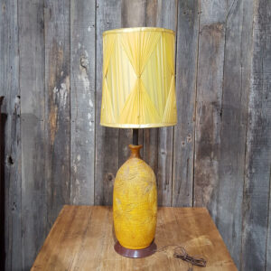 Vintage Decorative Yellow Table Lamp