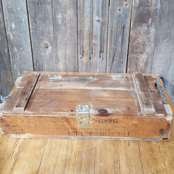 Original Military Ammunition Crate
