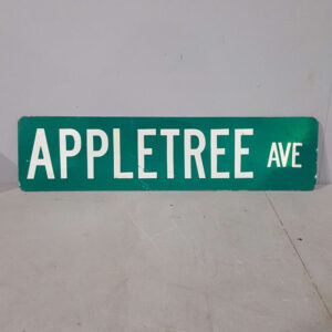 American Appletree Avenue Street Sign