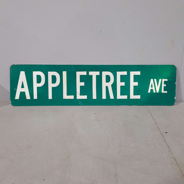 American Appletree Avenue Street Sign