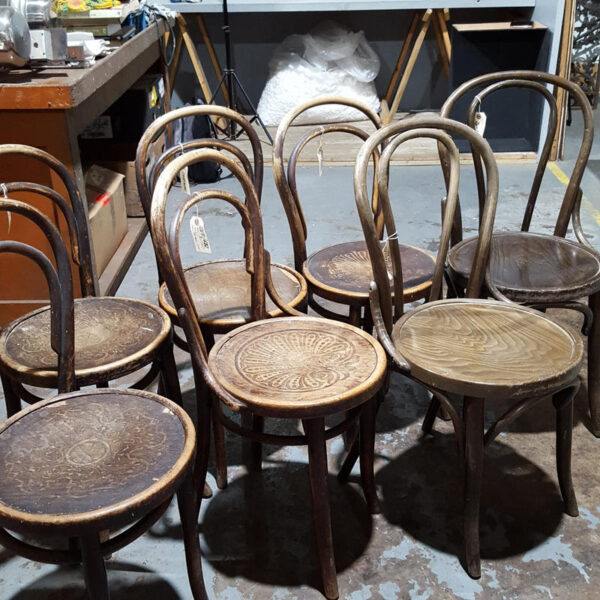 3 Bentwood Chairs