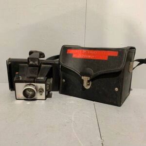 Vintage Film Camera & Leather Case