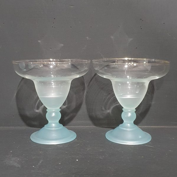 Blue Blendo Cocktail Glassware Set