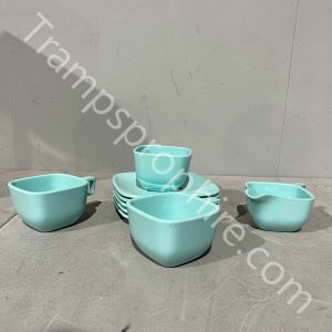 Blue Melamine Tea Set