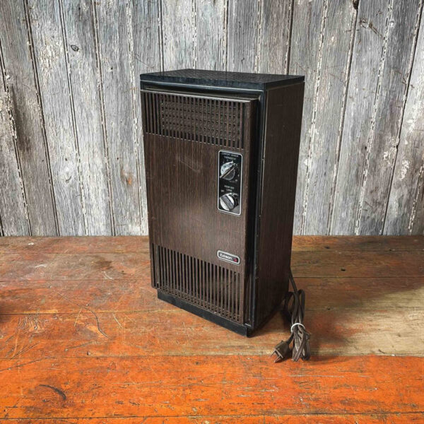 Vintage Brown Fan Heater