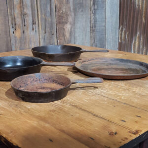 Set Of Cast Iron Pans