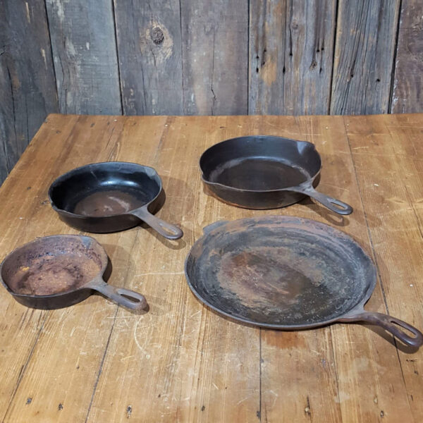 Set Of Cast Iron Pans