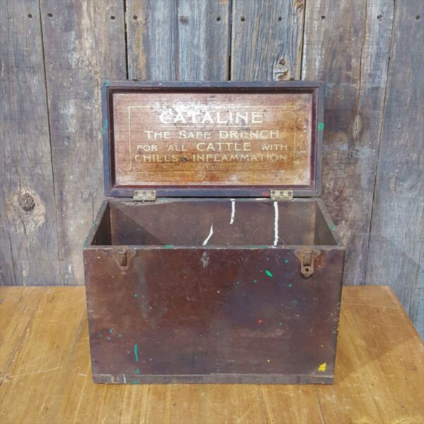 Vintage Veterinary Medicine Box