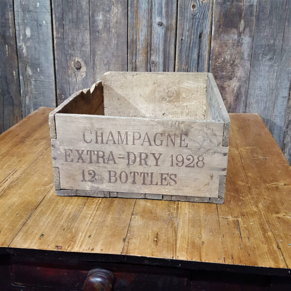 Vintage Champagne Crate