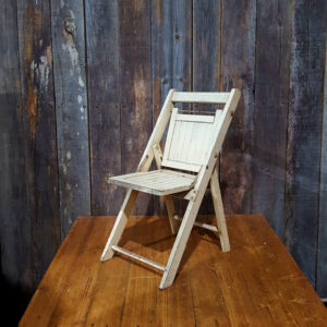 Child's Wooden Folding Chair