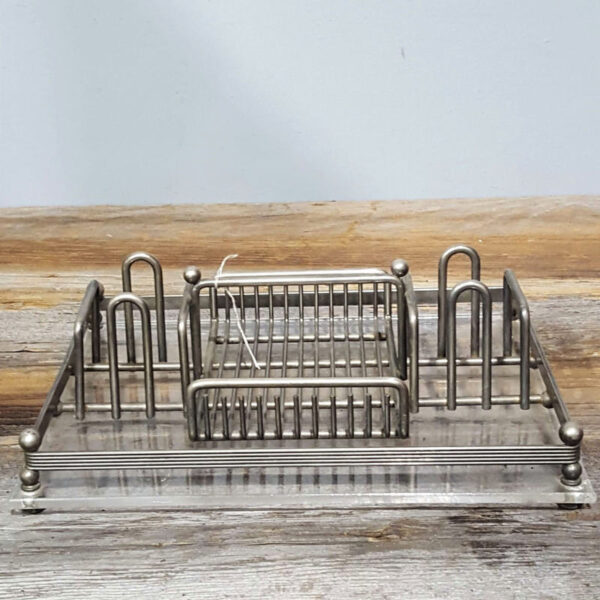 Vintage Condiment and Napkin Caddy
