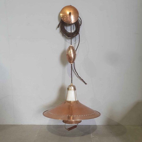 Vintage Copper Ceiling Light