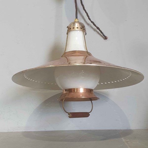 Vintage Copper Ceiling Light