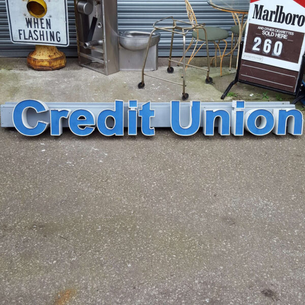Authentic Credit Union Sign