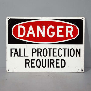 American Danger Warning Sign
