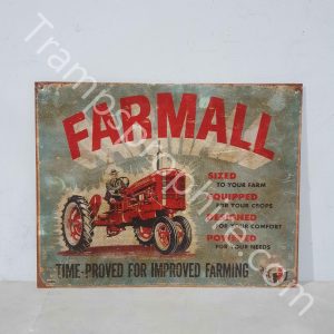 Vintage Style Sign For Farmall Farm Equipment