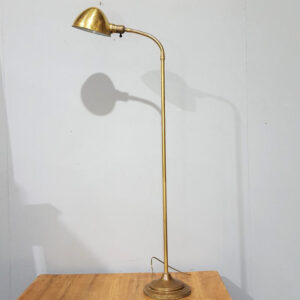 Gold Coloured Floor Lamp