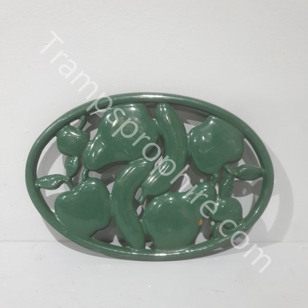 Green Cast Iron Trivets