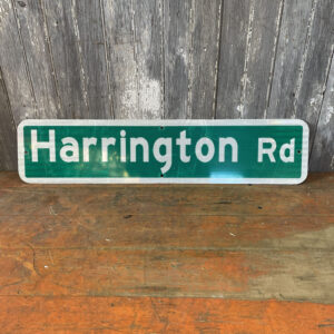 Harrington Rd Street Sign