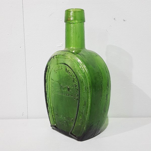 Green Wheaton Glass Bottle