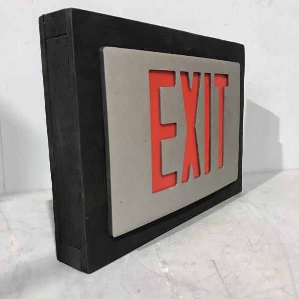 Mounted Exit Signs