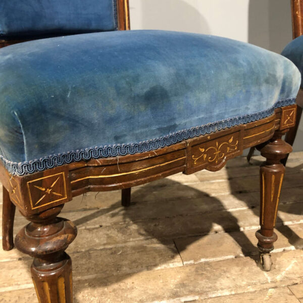 Pair Of Antique Salon Chairs