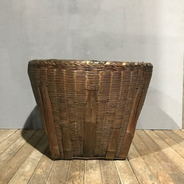 Large Vintage Splint Basket