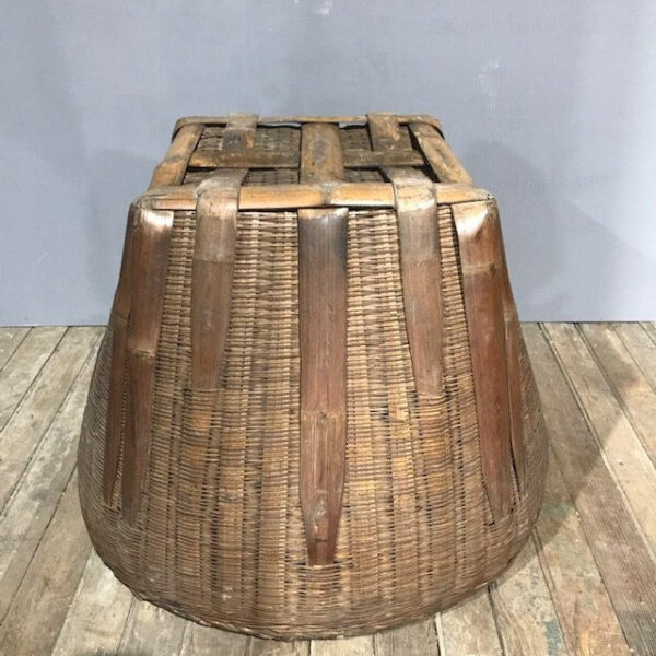 Large Vintage Splint Basket