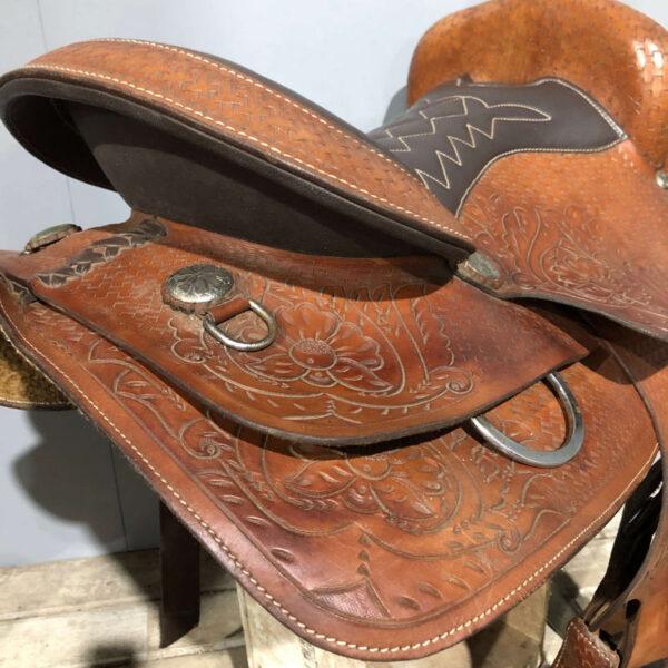 Western Style Horse Saddle