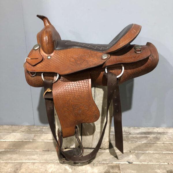 Western Style Horse Saddle
