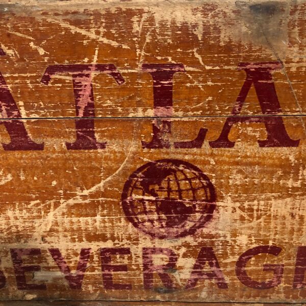Atlas Beverages Crate Vintage