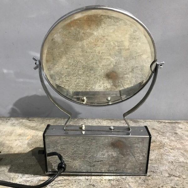 Vintage Shaving Mirror With Light