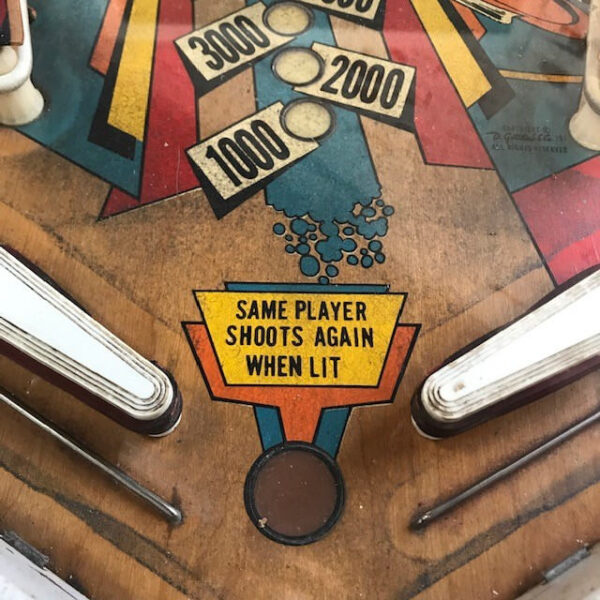 1970's Pinball Machine