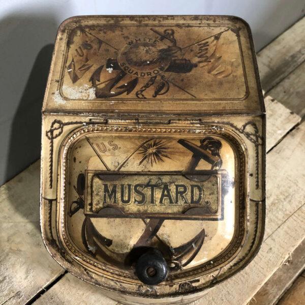Mustard Spice Canister