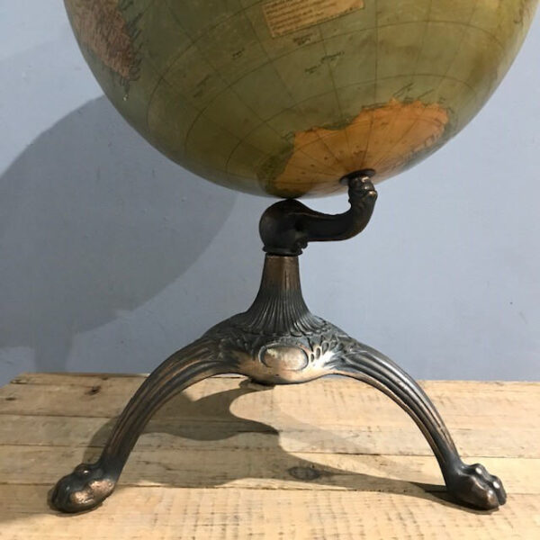 Antique Globe On Stand