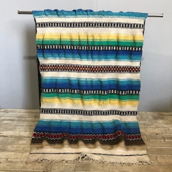 Vintage Mexican Style Falsa blanket (SOLD)