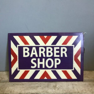 Vintage Style Barber Shop Sign
