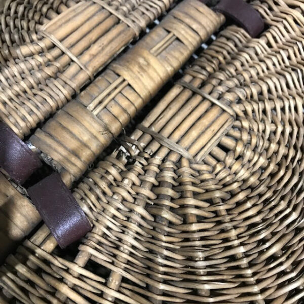 Traditional Wicker Picnic Basket
