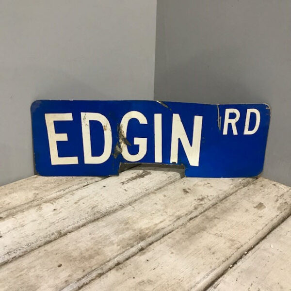 Edgin Road American Street Sign