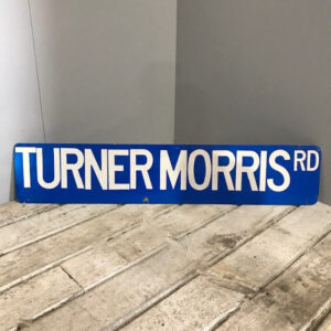 Turner Morris American Road Sign