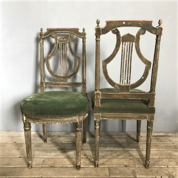 Pair Of French Regency Style Chairs