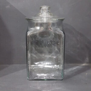 Vintage Glass Storage Jar