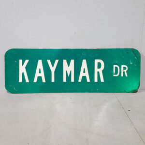 American Kaymar Drive Street Sign