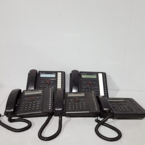 Collection of Black Office Phones